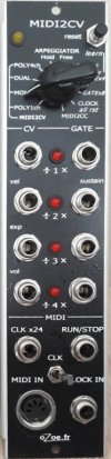 MU Module MIDI2CV oZoe.fr from oZoe.fr