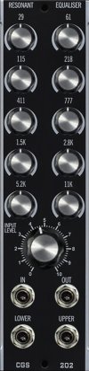 MU Module Serge Resonant EQ from CGS