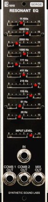 MU Module Serge Resonant EQ – Model 1010 from Synthetic Sound Labs