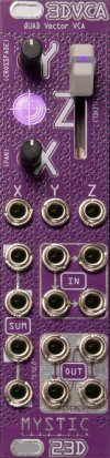 Eurorack Module 3DVCA from Mystic Circuits