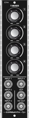 MU Module C114 T-Mixer from Corsynth