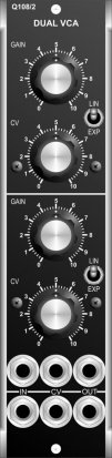 MU Module Q108/2 Dual VCA from Resynthesis