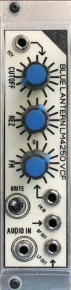 Eurorack Module LM4250 VCF from Blue Lantern Modules