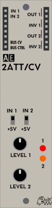 AE Modular Module 2ATT/CV from Tangible Waves