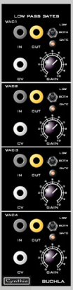 Modcan A Module Buchla Low Pass Gates from Cynthia