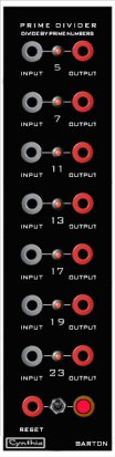 Modcan A Module Prime Divider from Cynthia