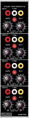 Modcan A Module Four Transients from Cynthia