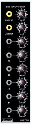 Modcan A Module Six-Input Mixer from Cynthia