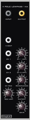 Modcan A Module 4 Pole Lowpass 14A from Modcan