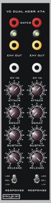 Modcan A Module VC Dual ADSR 47A from Modcan