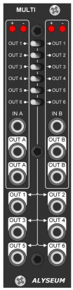 Eurorack Module MULTI from Alyseum