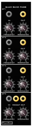 Modcan A Module Quad Band Pass from Cynthia