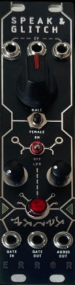 Eurorack Module Speak and Glitch from Error Instruments