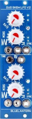 Eurorack Module Duo Skew LFO V2 from Blue Lantern Modules