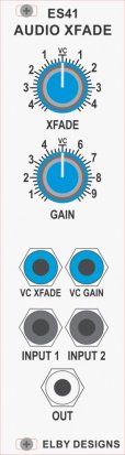 Eurorack Module ES41-AUDIO XFade from Elby Designs