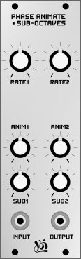 Eurorack Module Phase Animate + Sub octave from Other/unknown