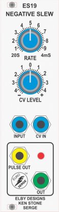 Eurorack Module ES19 - Negative Slew from Elby Designs