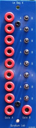 Frac Module Le Seq X for FRAC/BugBrand system from Scrotum Lab