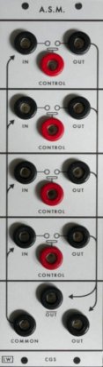 Serge Module Analog Switch Matrix from CGS