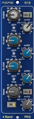 500 Series Module Parametric Equaliser 512 from Midas