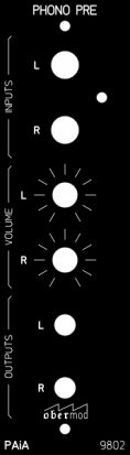 Frac Module PAiA 9802 Phono Preamp from Other/unknown