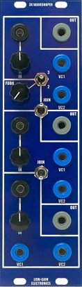 Serge Module 3x WaveShaper from Low-Gain Electronics