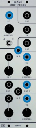 Serge Module Serge Wave Multipliers from Loudest Warning