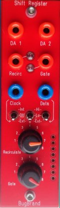 Frac Module Shift Register from BugBrand