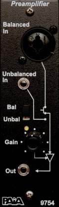 Frac Module 9754 PreAmp from PAiA