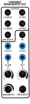 Serge Module VCF2 from Serge