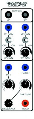 Serge Module Quadrature Oscillator (QUO) from Serge