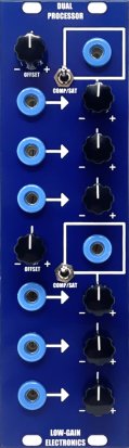 Serge Module Dual Processor from Low-Gain Electronics