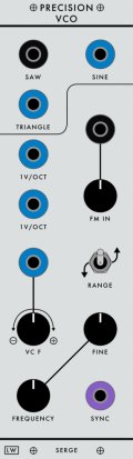 Serge Module Precision VCO from Loudest Warning