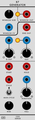 Serge Module Serge 1973 Envelope Generator from Loudest Warning