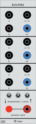 Serge Module Routers from Clee