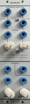 Serge Module Neuron / Diff-Rect from Loudest Warning