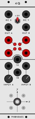 Serge Module Four Quadrants from Phonemes