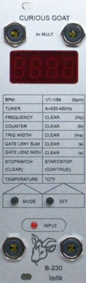 Eurorack Module B-230 Curious Goat  (silver) from Ladik