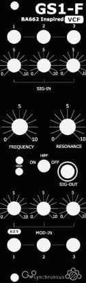 Eurorack Module GS1-F from Ge0sync Synth