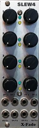 Eurorack Module Slew4 from X-Fade Modular