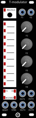 Eurorack Module T-modulator from Soundmachines