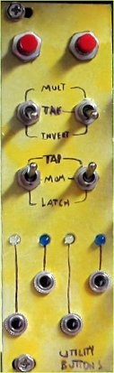 Eurorack Module BMC56. Utility Buttons from Barton Musical Circuits