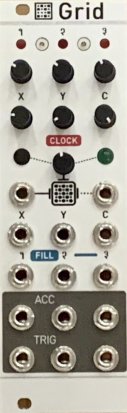 Eurorack Module Antumbra Grid from Warped Circuits