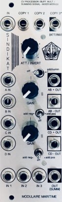 Eurorack Module Sindikat (Alu Panel) from Modulaire Maritime