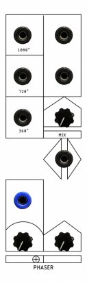Serge Module VC Phaser from Prism Circuits