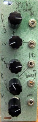 Eurorack Module BMC083. VC Delay from Barton Musical Circuits