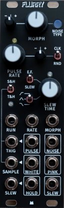 Eurorack Module Flurry - Black Panel from Mörk Modules