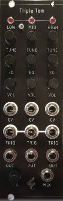 Eurorack Module Triple Tom from ST Modular