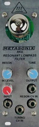 Eurorack Module RK6 resonant lowpass filter from Metasonix