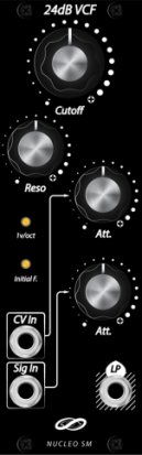 Eurorack Module 24dB VCF SM Nucleo from Other/unknown